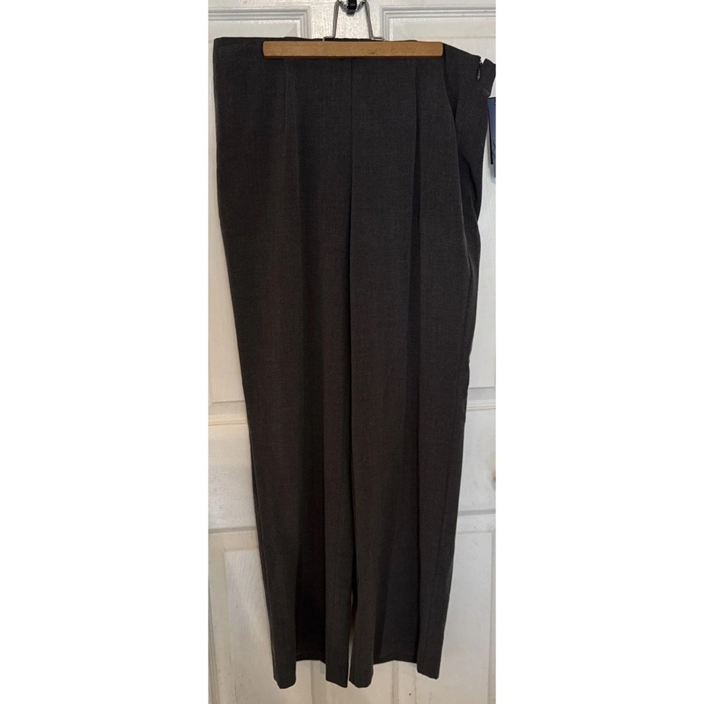 NWT R.Q.T Petite Slender & Sleek Pants Charcoal 12p‎